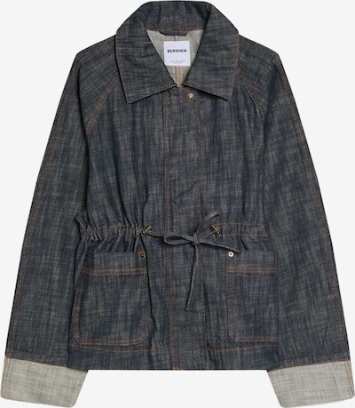 Bershka Välikausitakki värissä sininen, Tuotenäkymä