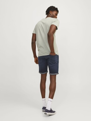 JACK & JONES Baggy Broek 'Rick' in Blauw
