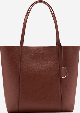 MANGO Shopper 'GRACIA' in Bruin: voorkant