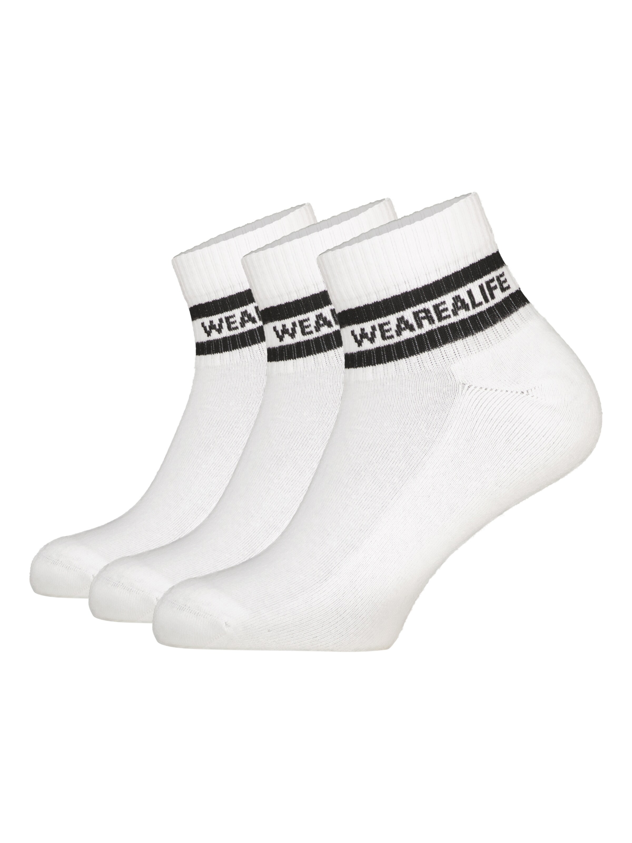 Alife and Kickin Socken 'RikaAK' in Weiß: Vorderseite