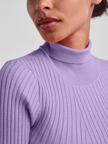 PIECES Sweater 'Crista' in Purple