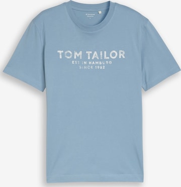 TOM TAILOR Shirt in Blauw: voorkant