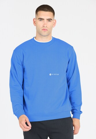 Virtus Sportsweatshirt 'Kayden' in Blauw: voorkant