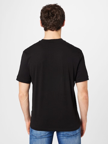 T-Shirt 'Dontevideo' HUGO Red en noir