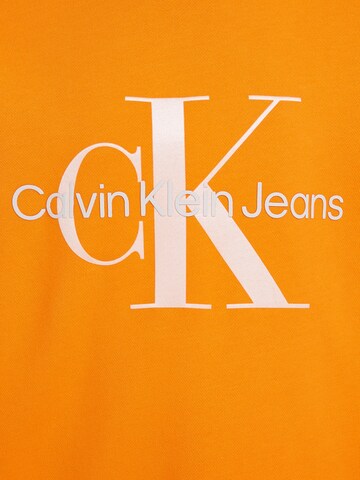 Calvin Klein Jeans Sweatshirt in Orange