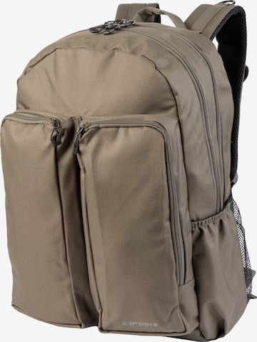 ICEPEAK Backpack in Green: front