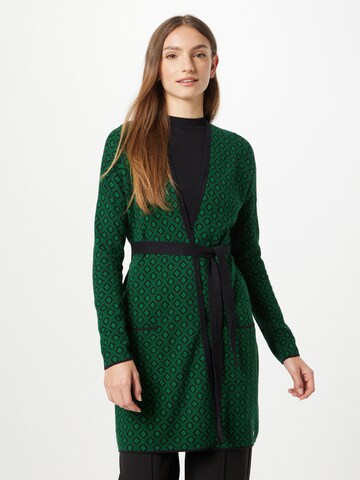 Cardigan 'Rendez-vous with Myself' Blutsgeschwister en vert : devant