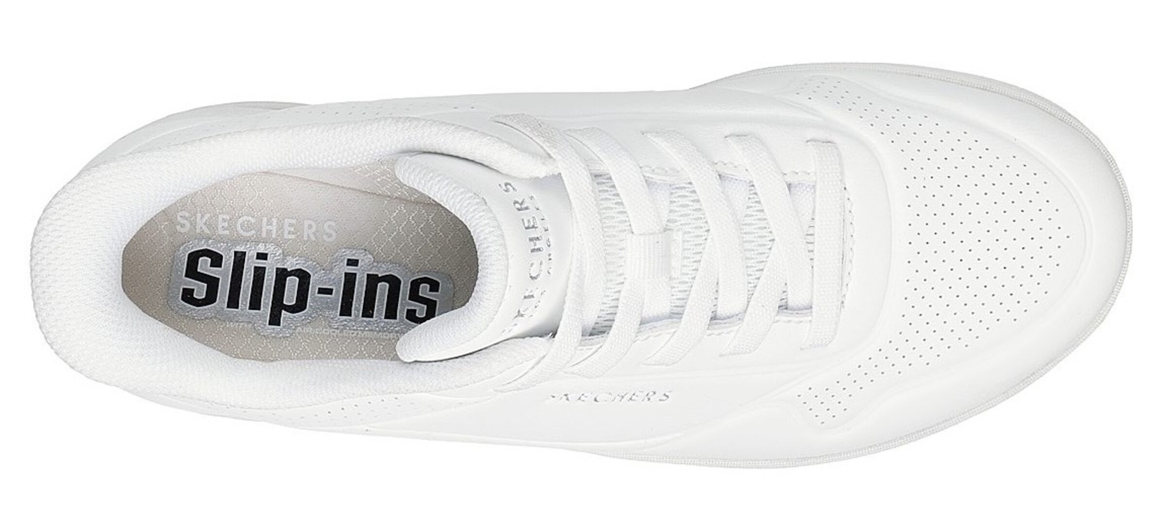 SKECHERS Slip-Ons in White