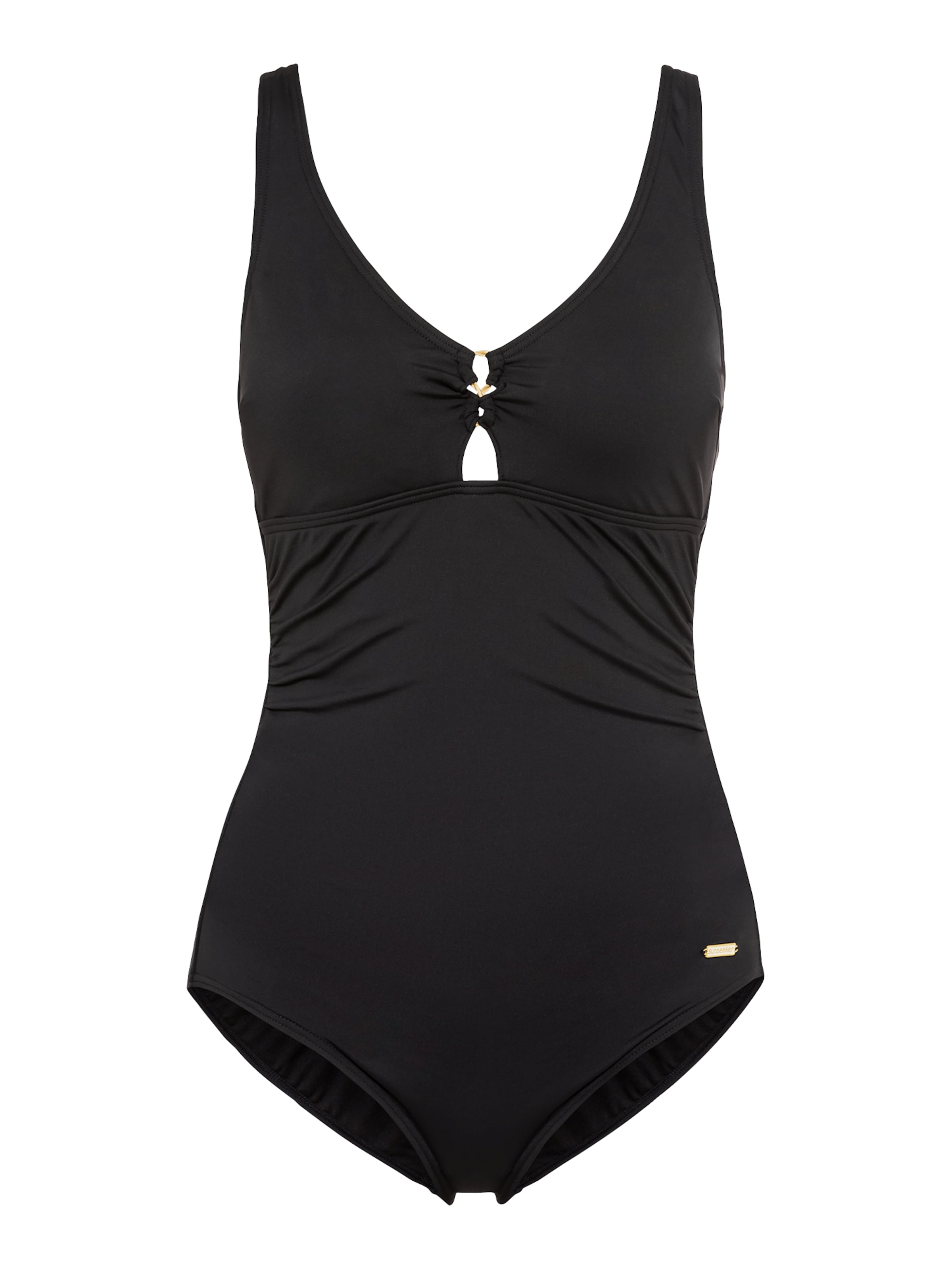 SUNSEEKER Треугольник Купальник в Черный: спереди