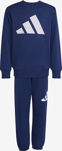 ADIDAS SPORTSWEAR - Fato de treino em azul: frente
