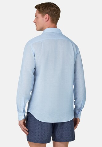 Boggi Milano Regular fit Button Up Shirt in Blue