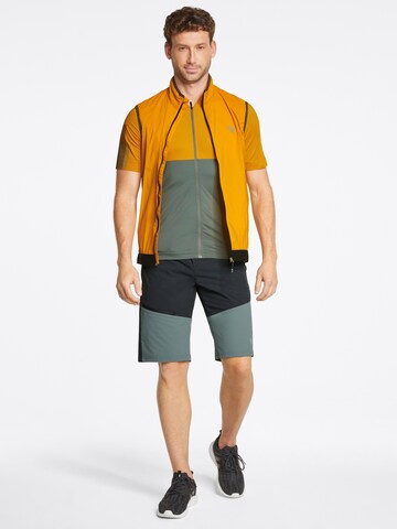 ZIENER Sports Vest 'NECHAMUS' in Yellow