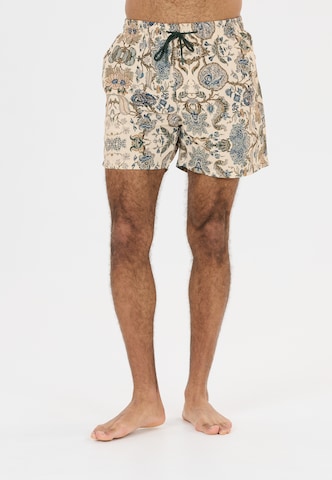 NOU Swimming shorts 'Justino' in Beige: front
