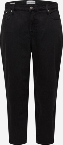 Calvin Klein Jeans Curve Slim fit Jeans in Black: front