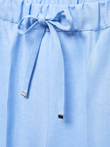 MANGO Широка кройка Панталон с набор 'SAMARA' в синьо