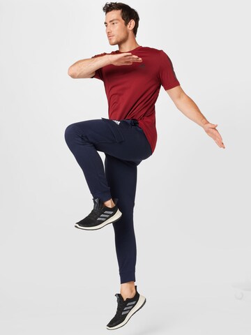 Effilé Pantalon de sport 'Essentials Fleece  Tapered ' ADIDAS SPORTSWEAR en bleu