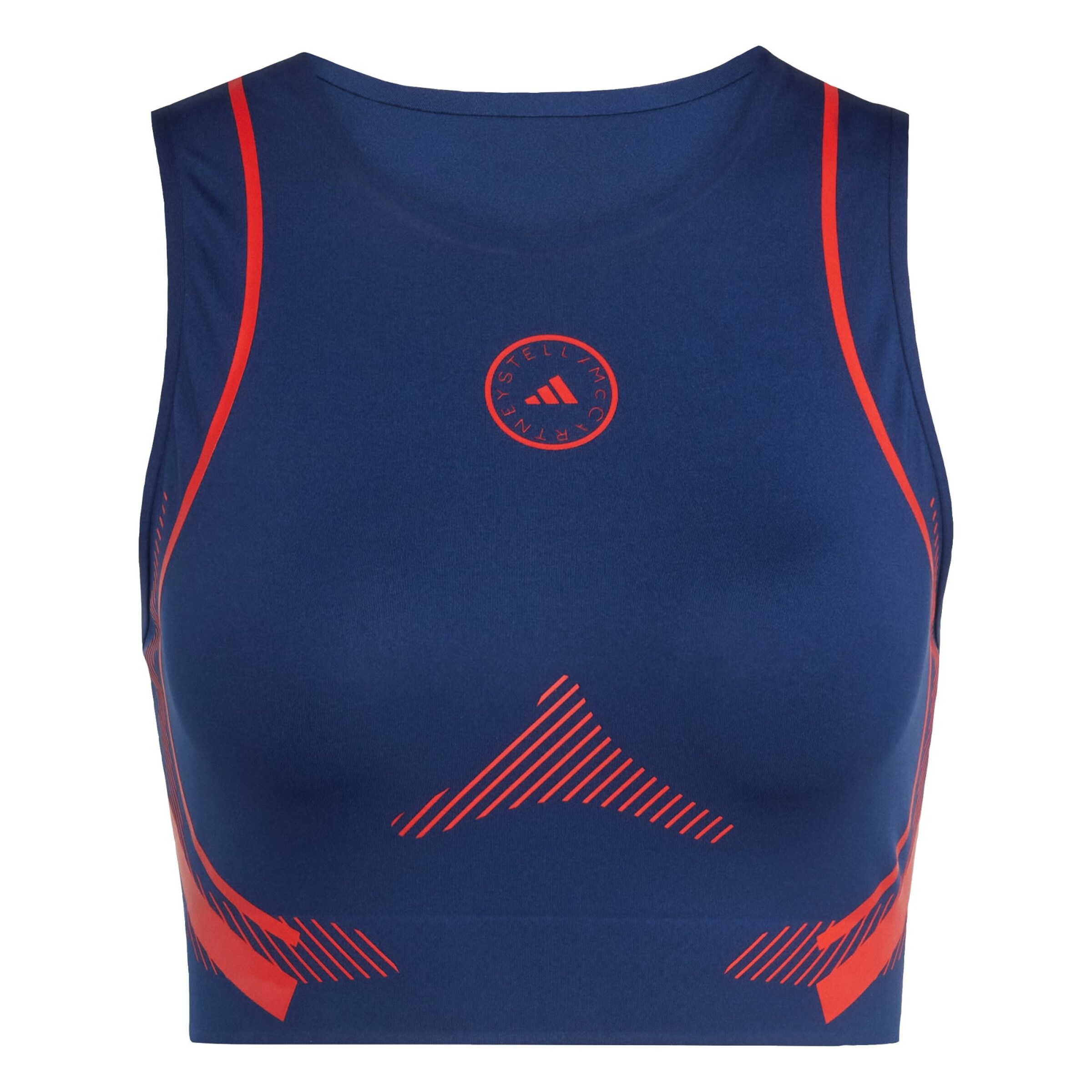Stella McCartney Sporttop 'TruePace' in Blau: Vorderseite