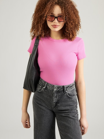 T-shirt GAP en rose : devant
