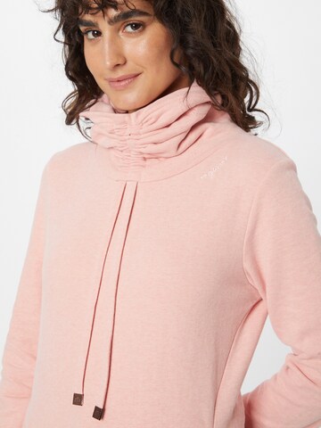 Ragwear Sweatshirt 'IRRA' in Roze