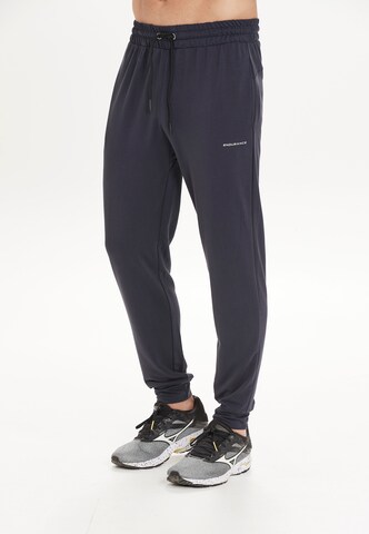 ENDURANCE Regular Workout Pants 'Loweer' in Blue: front