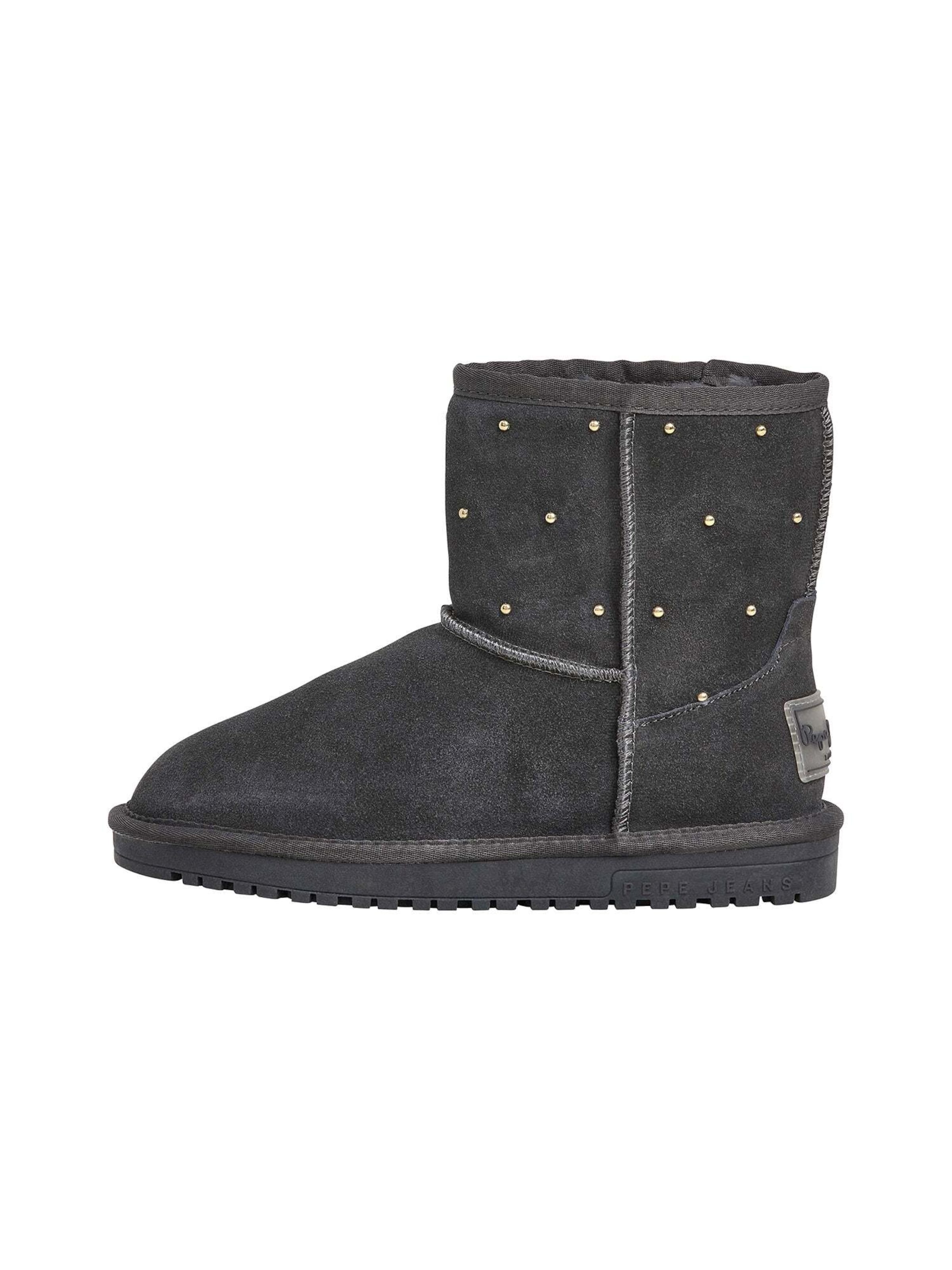 Boots 'Diss Studs W' di Pepe Jeans in grigio: frontale