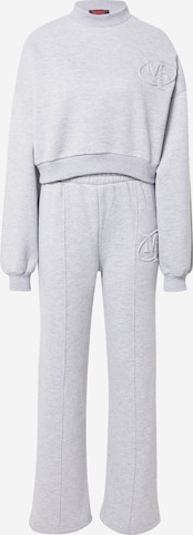 Misspap Sweatsuit in Grey: front