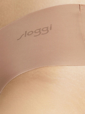 SLOGGI Boyshorts 'ZERO Microfibre 2.0' in Beige