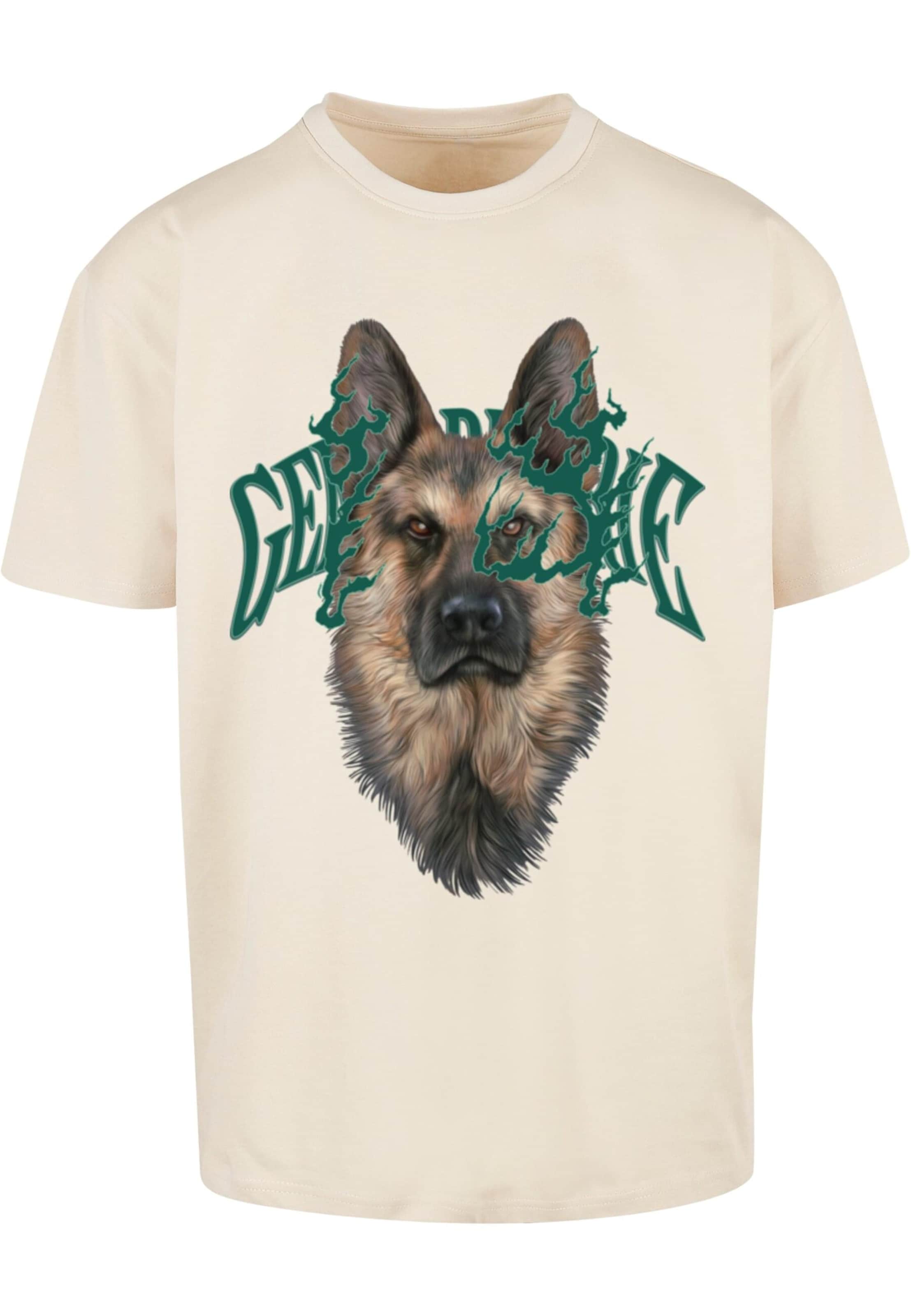 Maglietta 'Gendarmerie' di Mister Tee in beige: frontale