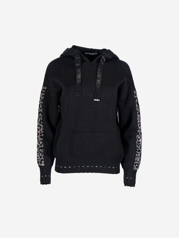 Passioni Sweatshirt 'Leo' in Grey: front