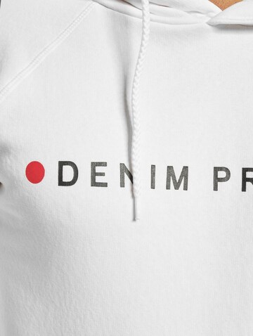 Denim Project Regular Fit Sweatshirt i hvit
