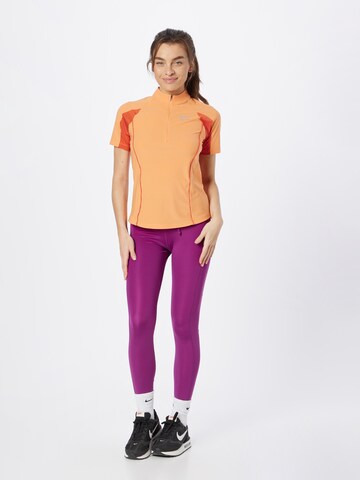 NIKE Funktionsbluse i orange