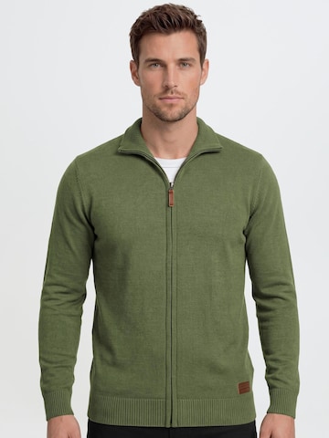 Vestes en maille 'BHNorman' BLEND en vert : devant