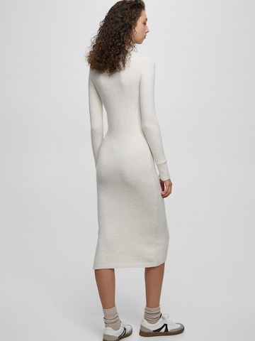 Pull&Bear Knitted dress in Beige