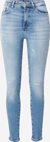 ONLY Skinny Jeans 'FOREVER' in Blauw: voorkant