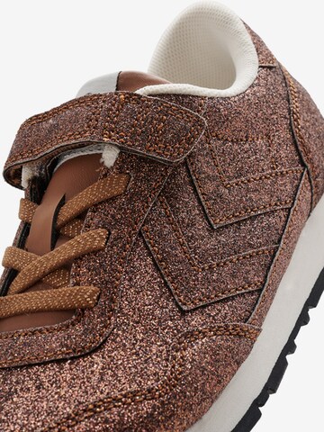 Hummel Sneakers 'REFLEX GLITTER' in Brons
