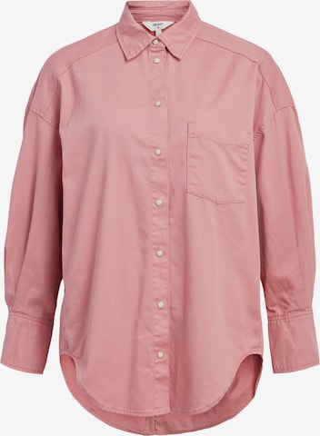 Camicia da donna 'Carmen' di OBJECT in rosa: frontale