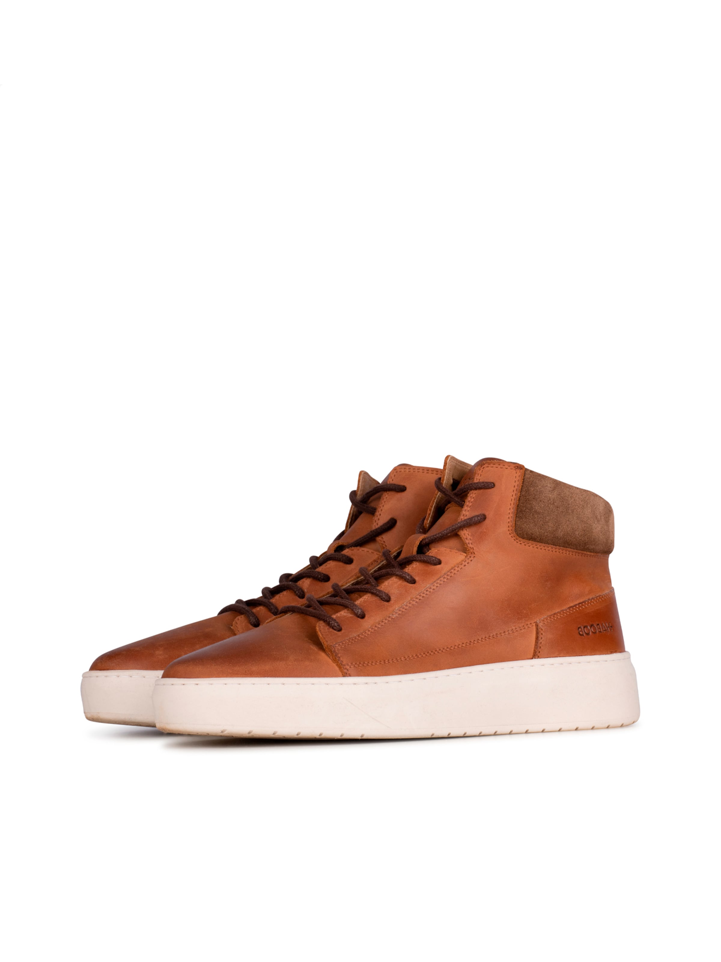 Haboob Sneakers hoog 'Gabriel' in Bruin
