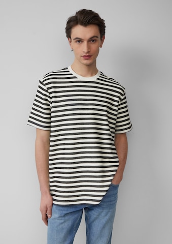 T-Shirt QS en beige : devant