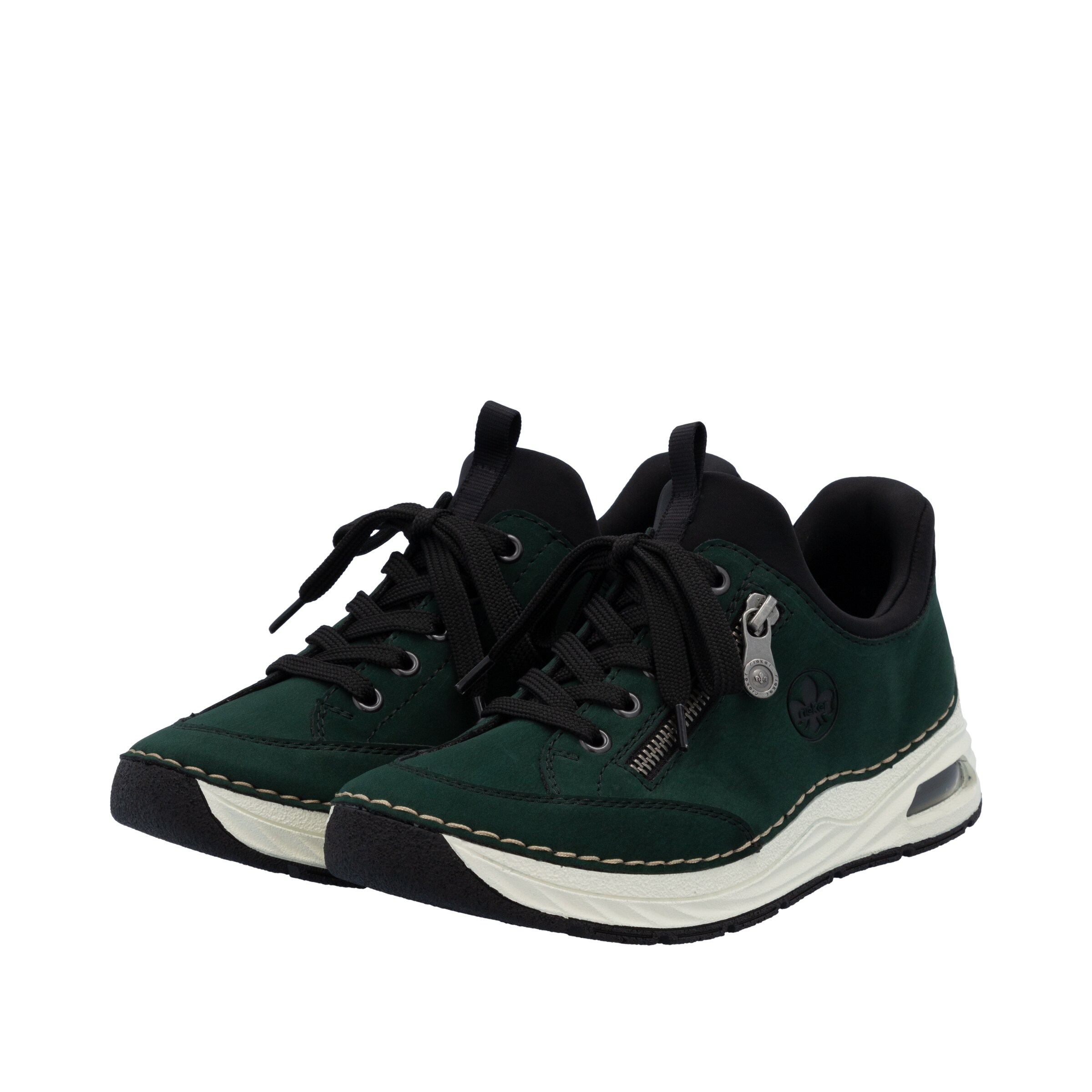 Rieker Athletic Lace-Up Shoes in Green