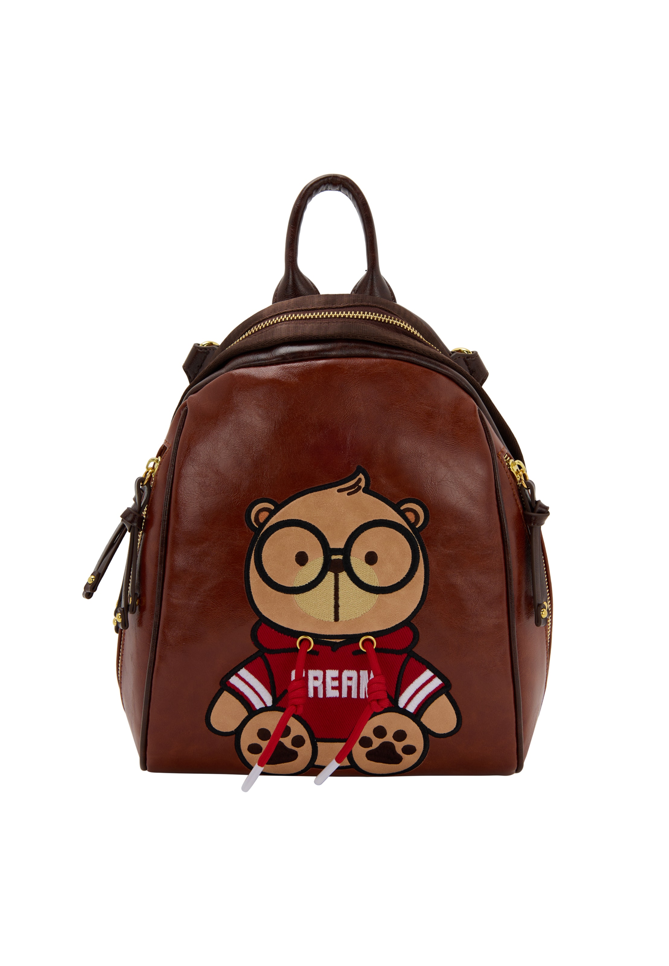 MYMO Backpack in Brown: front