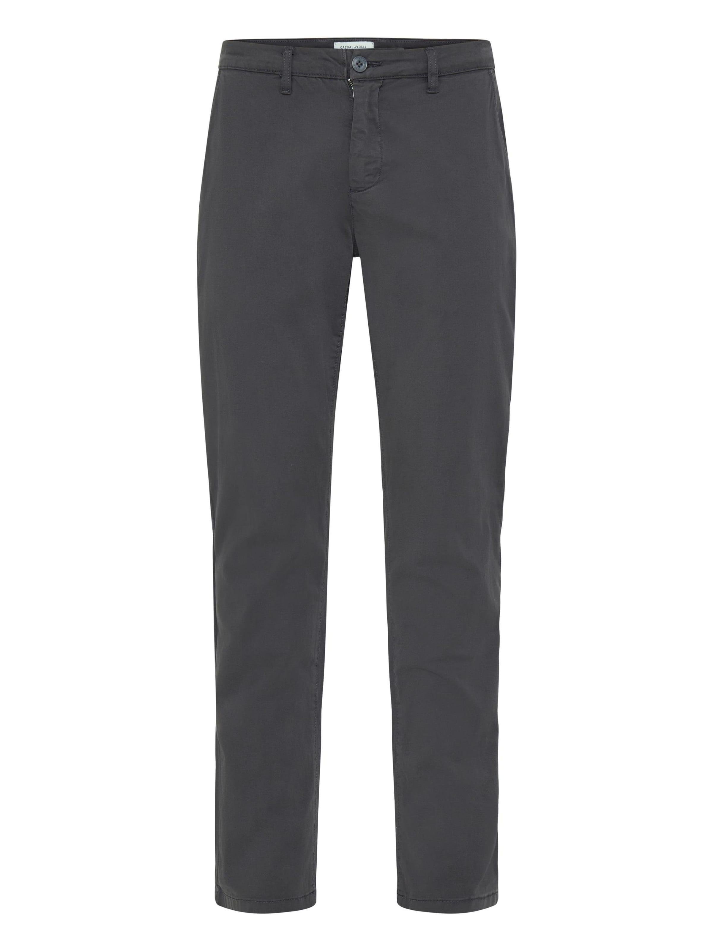 Casual Friday - Slimfit Pantalón chino ' CFViggo ' en gris: frente