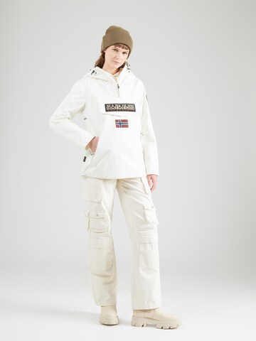 NAPAPIJRI - Chaqueta de entretiempo 'RAINFOREST' en blanco
