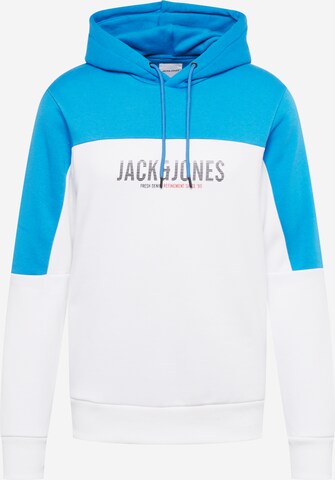 JACK & JONES Mikina 'Dan' – modrá: přední strana