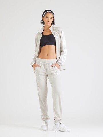 Tapered Pantaloni sportivi di ADIDAS SPORTSWEAR in bianco