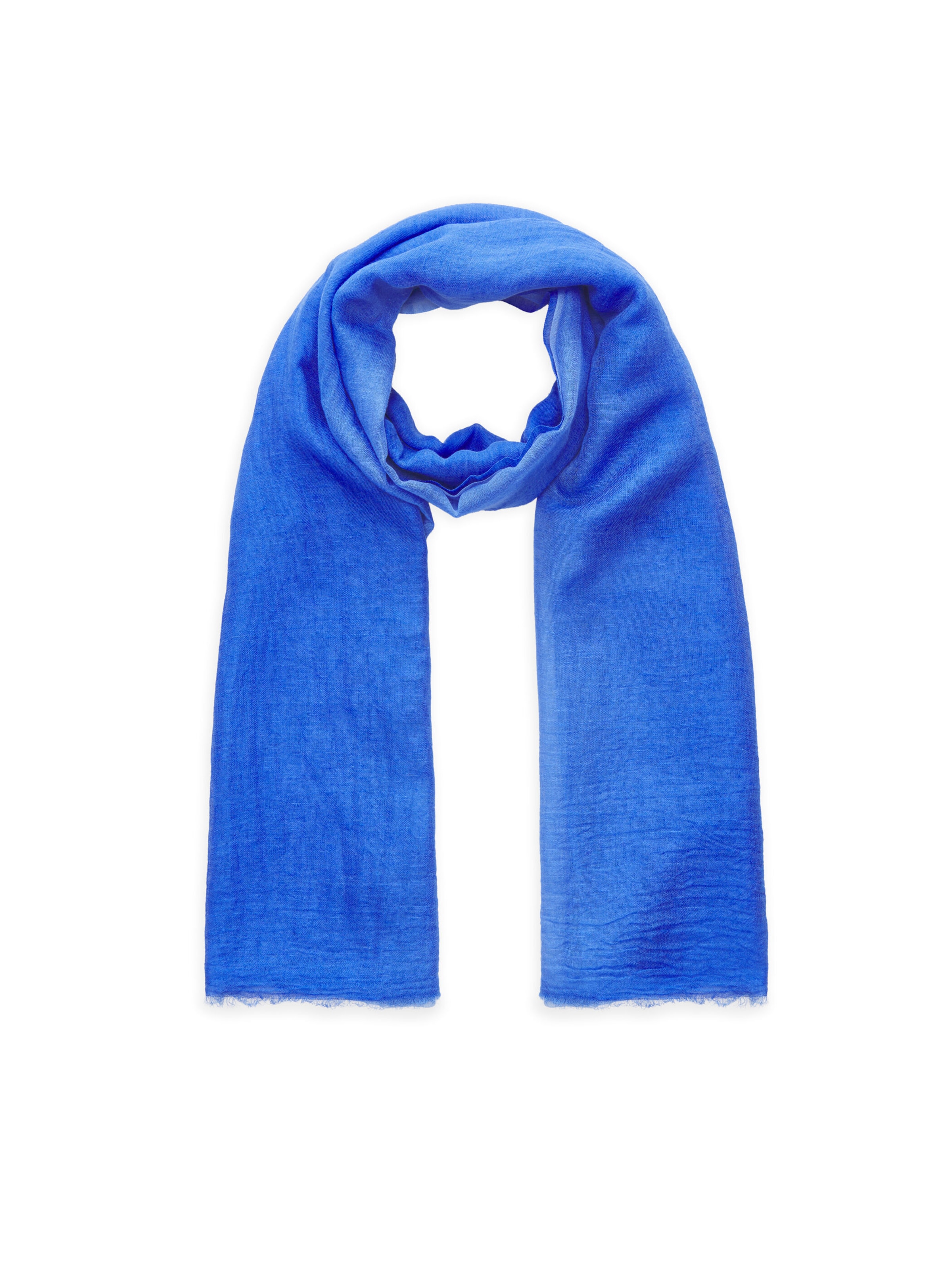 Écharpe CODELLO en bleu : devant