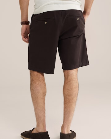 WE Fashion Свободный крой Брюки-чинос в Коричневый