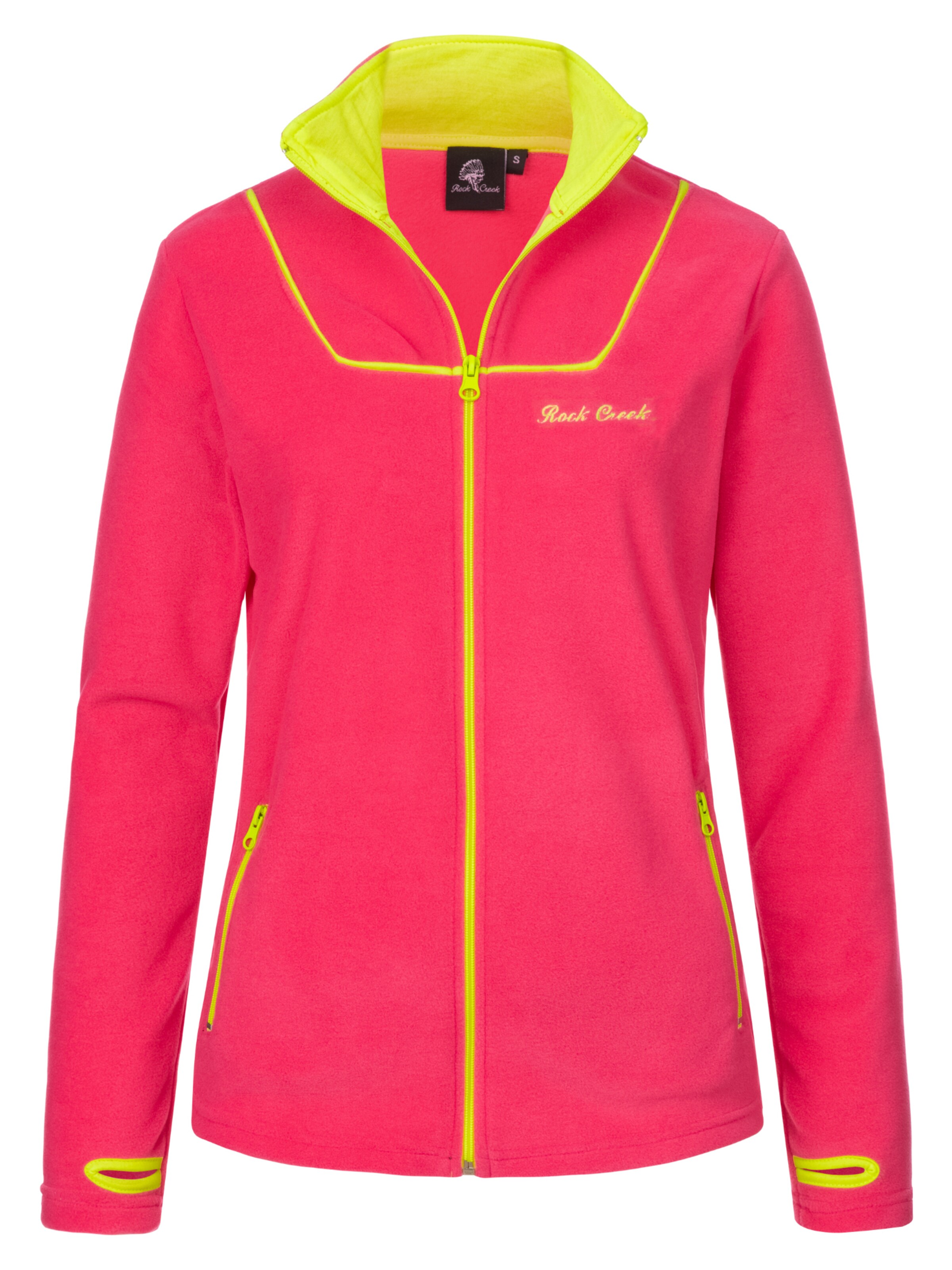 Rock Creek Fleece Jacket in Pink: front