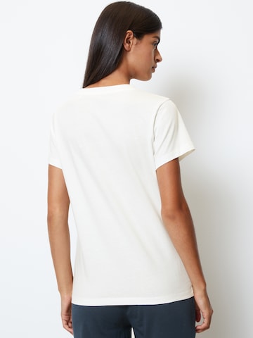 Marc O'Polo Shirt ' Mix & Match Cotton ' in Wit