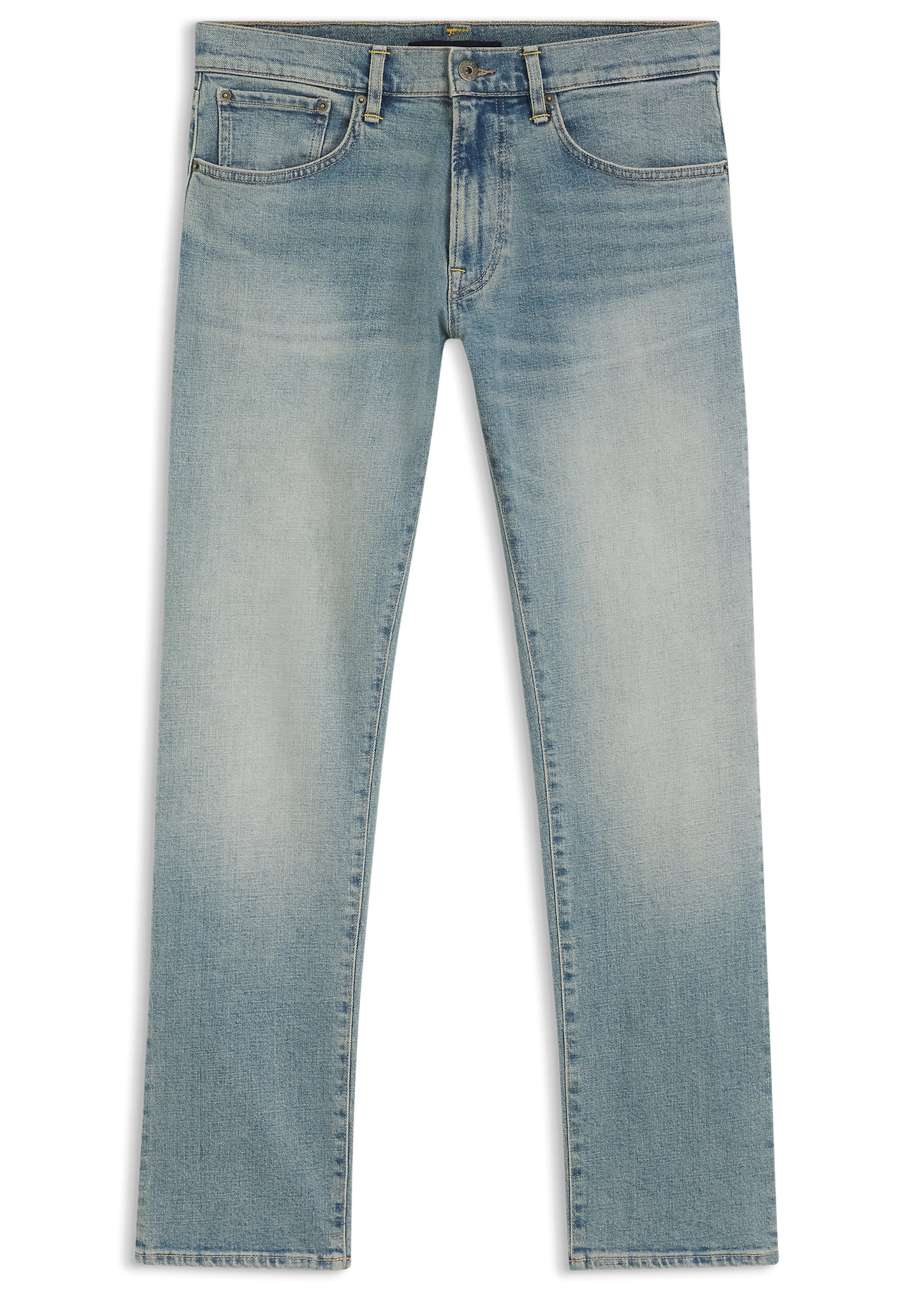 BOSS Slimfit Jeans in Blau: Vorderseite