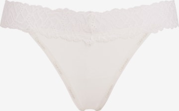 String 'Attraction' Calvin Klein Underwear en blanc : devant